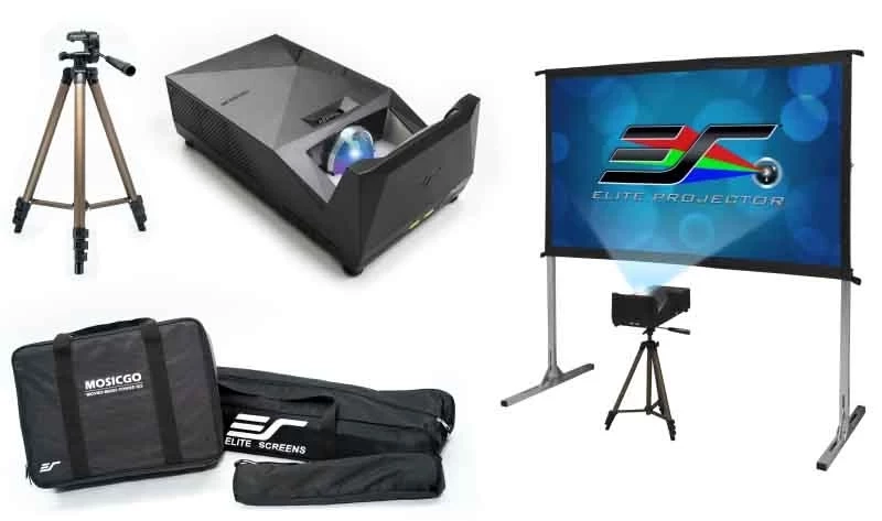 نقد و بررسی بسته ویدئو پروژکتور الیت  Elite Projector MosicGO Sport